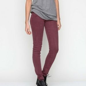 Mother The Looker in Burgundy color